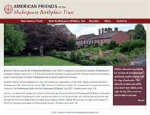 Tablet Screenshot of americanfriendsofsbt.org